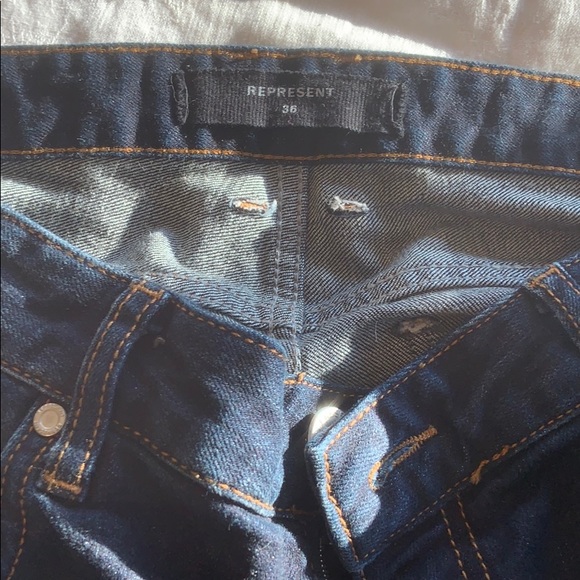 Distressed represent jeans - Picture 2 of 2